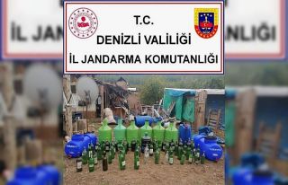 Yaşlı adam evi ve ahırını kaçak içki imalathanesine...