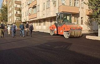 Yenişehir’de asfalt çalışmaları tamamlanan...