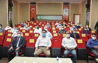 Yeşilyurt’ta muhtarlara ‘Covid-19’ tedbirleri...