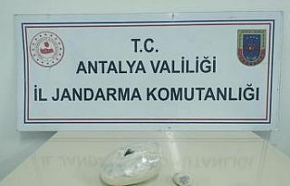 Yolcu otobüsündeki şüpheli şahısta 500 gram...