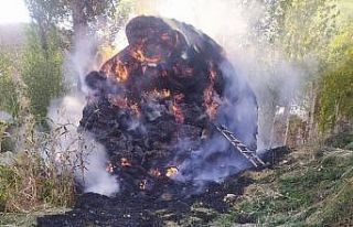 Yüksekova’da 6 bin 500 bağ ot yandı