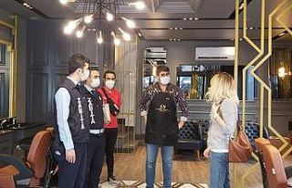 Zabıta ekipleri denetimleri aksatmıyor