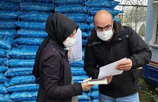 Zabıta ekiplerinden kömür denetimi