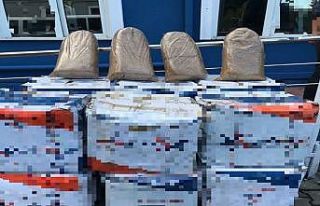 Zonguldak’ta kaçak 380 kilo tütün ele geçirildi