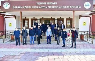 112 personeline deprem eğitimi