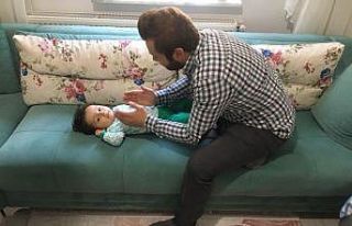 13 aylık SMA hastası Hasan Çınar yardım bekliyor