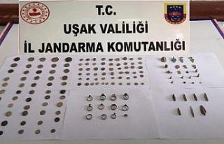 151 parça tarihi eser satılmadan ele geçirildi