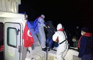 24 göçmen kurtarıldı
