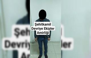26 yıl hapis hapis cezası olan şahıs yakalandı