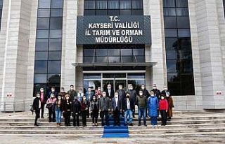 28 ilden 75 kişinin katıldığı İyi Tarım Uygulamaları...