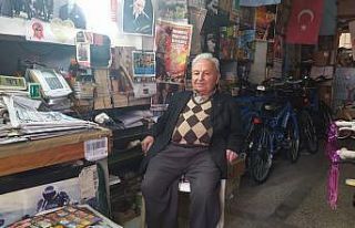 66 yıldır aynı bisikletiyle işe gelip gidiyor