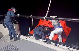 6 düzensiz göçmen kurtarıldı