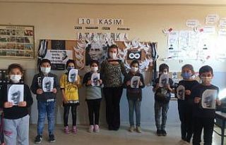 7 ilin öğrencileri Atatürk için online oratoryoda...