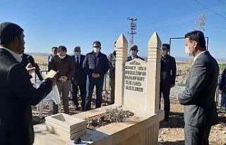 Abdulgafur Büyükfırat mezarı başında anıldı