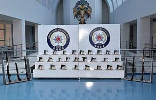 Adana’da 47 silah ele geçirildi