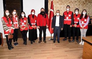 Afyonkarahisar’dan, İzmir afet bölgesine giden...