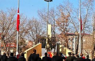 Ağrı’da 10 Kasım Atatürk’ü anma töreni düzenlendi