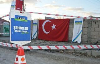 Ağrı’da doğalgazın ulaşmadığı mahalle kalmadı