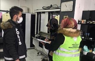 Ağrı’da karantina ihlaline 18 bin 900 lira para...