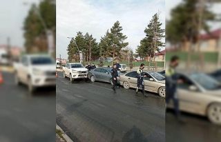 Ağrı’da zincirleme trafik kazası