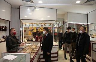 Ahlat’ta korona virüs denetimi