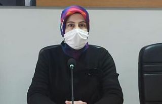 AK Parti kadın kolları şiddete hayır dedi