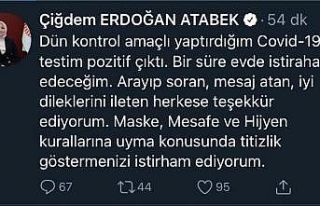 AK Parti Sakarya Milletvekili Atabek’in korona virüs...