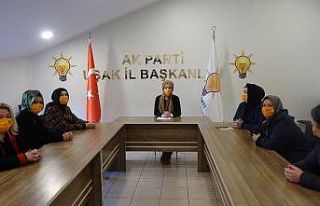 AK Parti Uşak Kadın Kolları Başkanı Sabancı:...