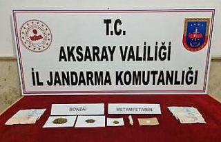 Aksaray’da uyuşturucu operasyonu: 2 gözaltı