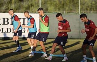 Alanyaspor, Trabzonspor maçı hazırlıklarına devam...