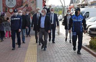 Aliağa’da koronavirüs denetimi