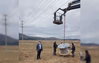 Altıntaş Zafer OSB’de enerji nakil hattı çalışmaları
