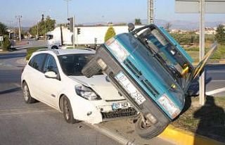 Antalya’da yürekleri ağızlara getiren trafik...
