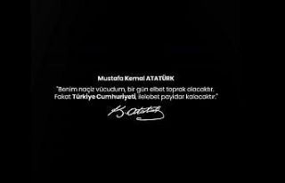 Antalyaspor’dan videolu ’10 Kasım Atatürk’ü...