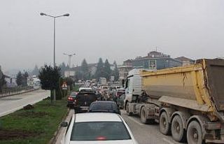 Asfalt çalışması güzergah değişikliğine neden...