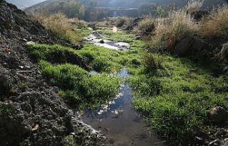 ASKİ açıktan akan atık suları kapalı sisteme...