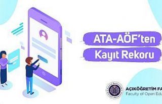 ATA-AÖF’ten kayıt rekoru