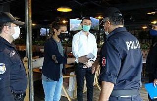Ataşehir’de işletmelere korona denetimi