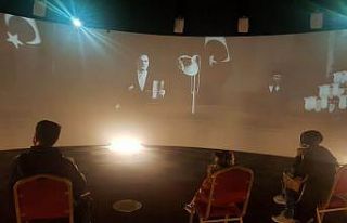 Atatürk 10 Kasım’da Dijital Gösterim Merkezi’nde...