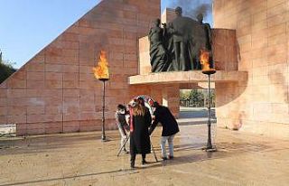 Atatürk Üniversitesinde Atatürk’ü anma töreni...