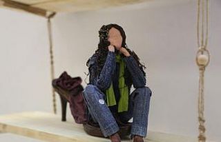 Atıklar sanat eseri oldu