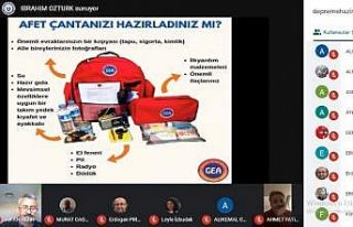 Aydın MYO’da Depreme Hazırlık Eğitimi gerçekleşti