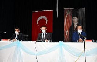 Aydın Valisi Aksoy, Söke’de muhtarlarla bir araya...