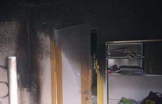 Aydın’daki yangında bir ev zarar gördü