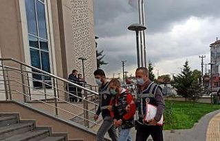 Azılı hırsız yakayı ele verdi