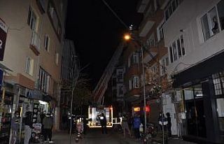 Baca yangını korkuttu