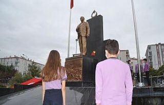 Bafra’da Atatürk’ü anma töreni