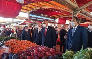Bafra’da korona virüs denetimi
