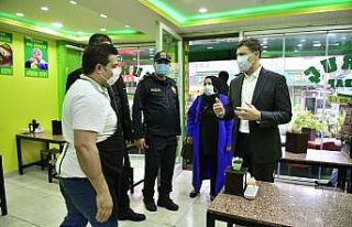 Bahçelievler’de lokanta ve iş yerlerine korona...