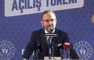 Bakan Kasapoğlu, Kırıkkale’de Gençlik Merkezi...
